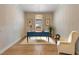Bright office space featuring a wooden desk, comfortable chair, and stylish decor at 12740 Del Corso Loop, Lakewood Ranch, FL 34211
