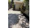 Exterior view of the side yard featuring white stones and new plants at 1461 17Th St, Sarasota, FL 34234