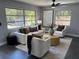 Inviting living room featuring large windows, modern furniture, and stylish decor for comfortable living at 1461 17Th St, Sarasota, FL 34234