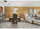 Inviting living room with a dining area that provides lots of space at 1624 Stickney Point Rd # 24-206, Sarasota, FL 34231