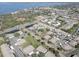 Overhead angle of community featuring lush greenery, water features, and convenient access to nearby roadways at 2825 74Th W St, Bradenton, FL 34209