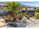 Charming home with a manicured, low-maintenance landscaped front yard at 2929 Siesta Dr, Venice, FL 34293