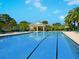 Enjoy the outdoors at the community pool with lounge chairs and a shaded gazebo at 355 Melrose Ct, Venice, FL 34292