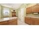 Kitchen featuring granite countertops and cabinets at 5022 46Th W St, Bradenton, FL 34210
