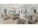 Spacious living area connects sitting space with great windows and bright decor at 5405 46Th W Ct, Bradenton, FL 34210