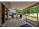 Enjoy outdoor living on this screened lanai with comfortable seating and a great view at 721 N Jefferson Ave # 721, Sarasota, FL 34237