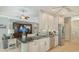 Kitchen with granite countertops and stainless steel appliances at 8263 Nice Way, Sarasota, FL 34238
