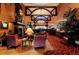 Welcoming lobby area with cozy seating and fireplace, creating a comfortable atmosphere at 9630 Club South Cir # 6204, Sarasota, FL 34238