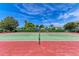 Outdoor tennis court provides recreational opportunities within the community at 9630 Club South Cir # 6204, Sarasota, FL 34238
