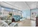Inviting sunroom featuring comfortable seating, bright windows, and a relaxing atmosphere at 10315 Cortez W Rd # 24H, Bradenton, FL 34210