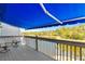 Waterfront deck offering serene views of the canal and surrounding nature at 1264 Spoonbill Landings Cir, Bradenton, FL 34209