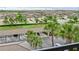 Community features beautiful homes, lush landscaping, and convenient covered parking from an aerial view at 18028 Gawthrop Dr # 406, Bradenton, FL 34211