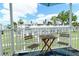 Outdoor patio with seating, perfect for enjoying the view of the community at 2227 Sunset Dr # E22, Bradenton, FL 34207