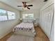 Inviting bedroom with neutral colors, and ample natural light at 2605 Sunnybrook Dr, Sarasota, FL 34239
