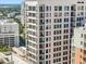 This high-rise boasts many windows and balconies with city views at 33 S Palm # 1103, Sarasota, FL 34236
