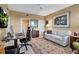 Multipurpose room with an office and seating area at 3621 North Point Rd # 603, Osprey, FL 34229