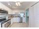 Updated kitchen with stainless appliances and countertops at 4040 Ironwood Cir # 401F, Bradenton, FL 34209