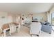 Inviting living and dining area with plenty of light at 4040 Ironwood Cir # 401F, Bradenton, FL 34209