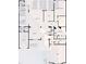 View of the home's floor plan which shows the layout of the main living areas and bedrooms at 4712 Margutta Ct, Sarasota, FL 34240