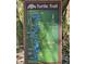 Informative map of the Turtle Trail showing access points, Legacy Trail, kayak launch, and the Community Center at 4926 Sabal Lake Cir, Sarasota, FL 34238