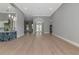 Bright and spacious living area with hardwood floors and high ceilings at 600 Eagle Watch Ln, Osprey, FL 34229