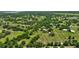 Scenic aerial shot showcases lush, green property with scattered homes and ponds at 6540 Prairie Junction Trl, Sarasota, FL 34241