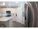 Beautiful kitchen with white cabinetry, stainless steel appliances, and stylish decor at 8232 Reefbay Cv, Parrish, FL 34219