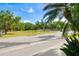 Serene neighborhood street bordered by green spaces and mature shade trees at 1064 N Tamiami Trl # 1133, Sarasota, FL 34236