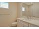 Clean bathroom featuring a modern sink and countertop at 12570 Brookgreen St, Venice, FL 34293