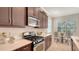 Modern kitchen featuring stainless steel appliances and ample cabinet space at 14350 Stirling Dr, Lakewood Ranch, FL 34202