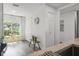 Hallway and reading nook offers lots of storage near a quaint seating area at 18106 Canal Pointe St, Tampa, FL 33647