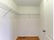 Walk-in closet with rod and wire shelving for storage at 1912 Hawks View Dr, Ruskin, FL 33570