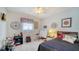 Comfortable bedroom with ample natural light, perfect for relaxation and rest at 4015 52Nd Street W Ct, Bradenton, FL 34209