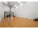 Community basketball and racquetball court with hardwood floors and gym equipment in the background at 4138 Central Sarasota Pkwy # 1524, Sarasota, FL 34238