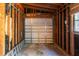 View of interior garage with ladder at 4639 Sloan Ave, Sarasota, FL 34233