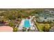 Community lap pool and tennis courts at 5509 Avellino Pl, Sarasota, FL 34238