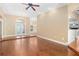 Bright, airy living room with hardwood floors, and an open floor plan, perfect for entertaining guests at 919 80Th Nw St, Bradenton, FL 34209