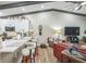 Open-concept design seamlessly integrates the kitchen, with breakfast bar, and a spacious living area at 1490 Mahogany Ln # 706, Palm Harbor, FL 34683