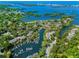 Beautiful community with serene water access, boat docks, and lush tropical landscaping at 1621 Boathouse Cir # 125, Sarasota, FL 34231
