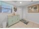 Inviting entryway features stylish furniture, ample natural light, and convenient storage for a welcoming ambiance at 245 Coldeway Dr # B10, Punta Gorda, FL 33950