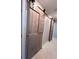 Hallway featuring barn doors and a glimpse into other rooms at 2922 Williamsburg St, Sarasota, FL 34231