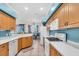 Bright kitchen featuring ample counter space and a view of the breakfast nook at 3514 92Nd E Ave, Parrish, FL 34219