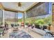 Relaxing screened-in patio perfect for enjoying the outdoors in comfort at 3514 92Nd E Ave, Parrish, FL 34219