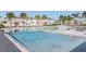 Expansive community pool with sun loungers and palm trees, creating a resort-like atmosphere for residents at 5426 Rainwood Meadows Dr, Apollo Beach, FL 33572