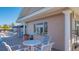 Poolside concession stand with tables and chairs at 6501 Stone River Rd # 304, Bradenton, FL 34203