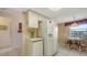 The kitchen includes modern appliances, a cozy breakfast nook, and great natural light at 6501 Stone River Rd # 304, Bradenton, FL 34203