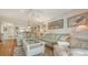Cozy living room featuring comfortable seating, stylish decor, and lots of natural light at 6501 Stone River Rd # 304, Bradenton, FL 34203
