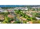 Scenic aerial view of a tranquil residential community with lush greenery and serene water views at 7142 Bright Creek Dr # 35, Sarasota, FL 34231