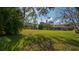 Expansive backyard with lush green lawn partially shaded by trees, perfect for outdoor activities at 7142 Bright Creek Dr # 35, Sarasota, FL 34231