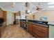 Stylish kitchen with custom cabinets, stainless steel appliances, and granite countertops at 8280 Ibis St, Sarasota, FL 34241
